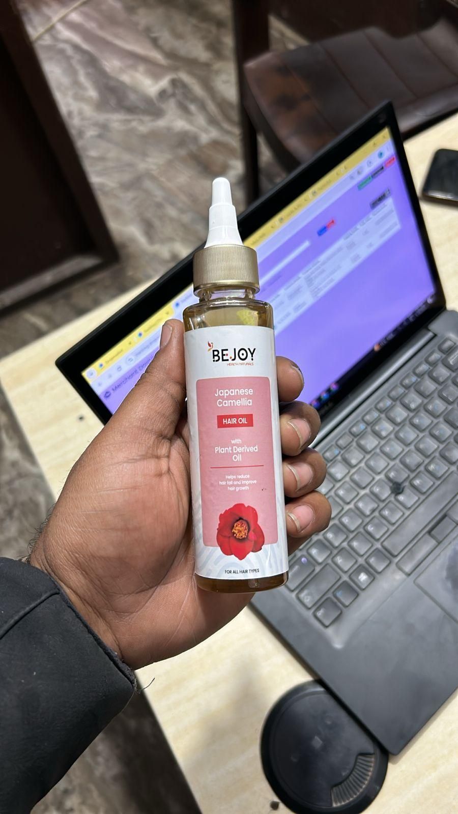 Bejoy Japanese Camellia Hair Oil 150 ml (Pack of 2) mqqpaz-ig