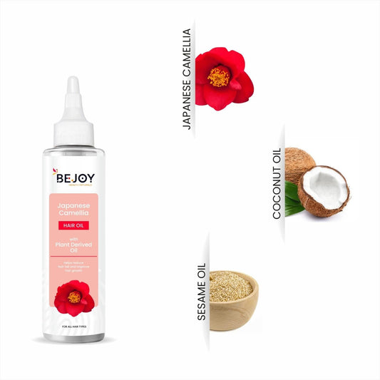 Bejoy Japanese Camellia Hair Oil 150 ml (Pack of 2) mqqpaz-ig