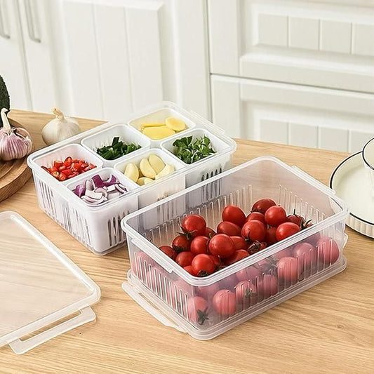Food Storage Box With Lid and 6 Compartments mqqpaz-ig