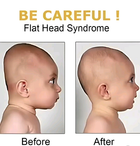 🍼 Baby Head Shaping & Nursing Support Pillow